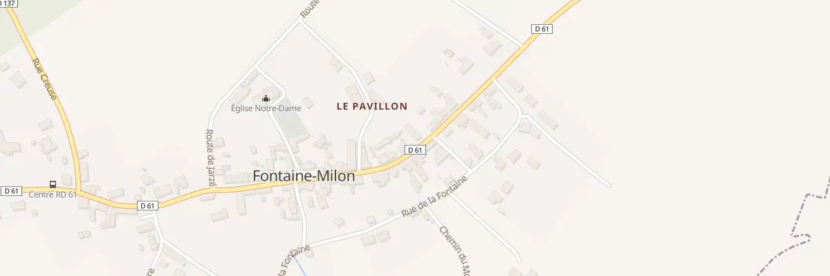Plan du 12 Rue David d’Angers à Mazé-Milon