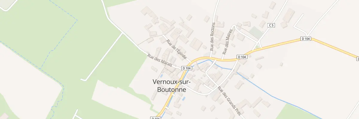 Plan du 2 Rue des Marais à Vernoux-sur-Boutonne