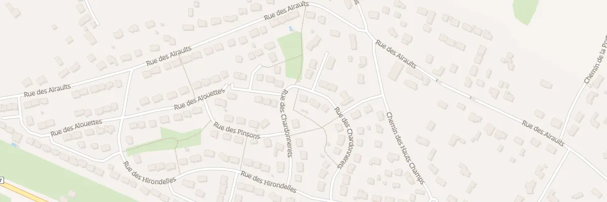 Plan du 19 Rue des Chardonnerets à Beaufort-en-Anjou