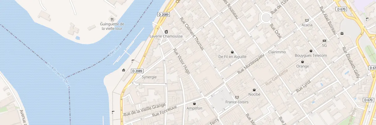 Plan du 39 Rue Victor Hugo à Libourne