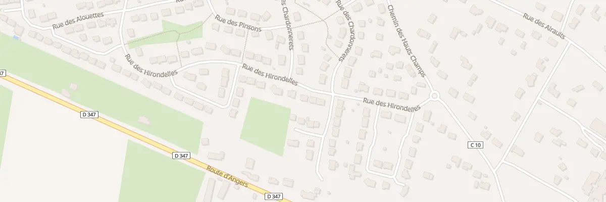 Plan du 5Q Rue des Hirondelles à Beaufort-en-Anjou