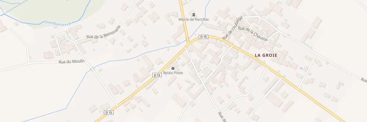 Plan du 47 Rue de Cognac à Nercillac