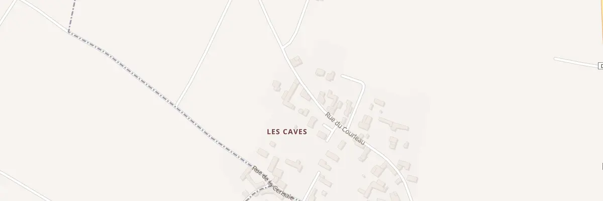 Plan du 331 Rue du Courleau à Vaudelnay