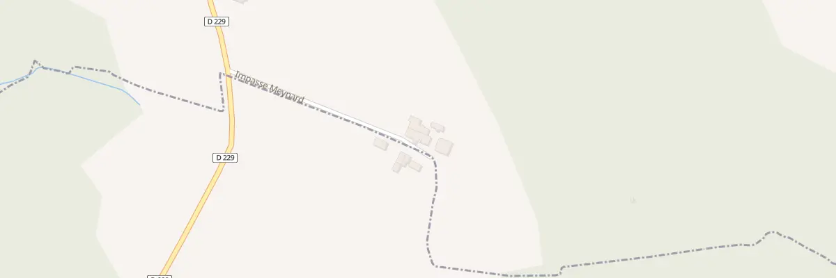 Plan du 87 Meynard à Monprimblanc
