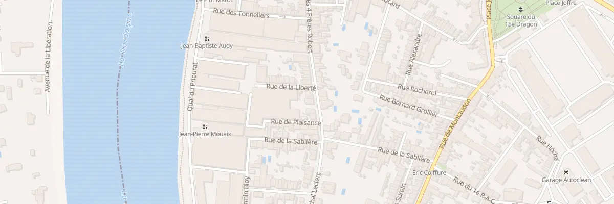 Plan du 66 Rue des 4 Freres Robert à Libourne