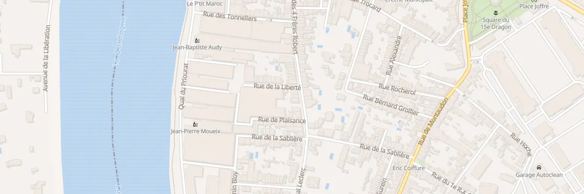 Plan du 64 Rue des 4 Freres Robert à Libourne