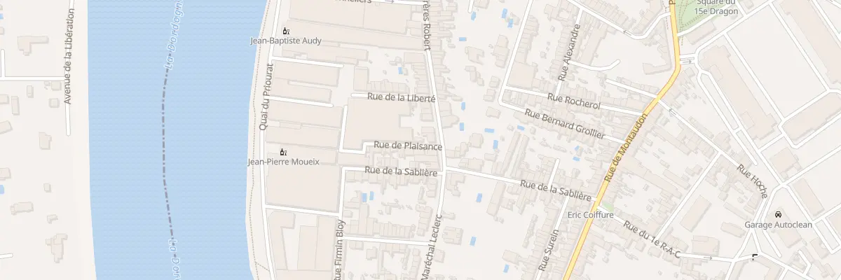 Plan du 4 Rue de Plaisance à Libourne