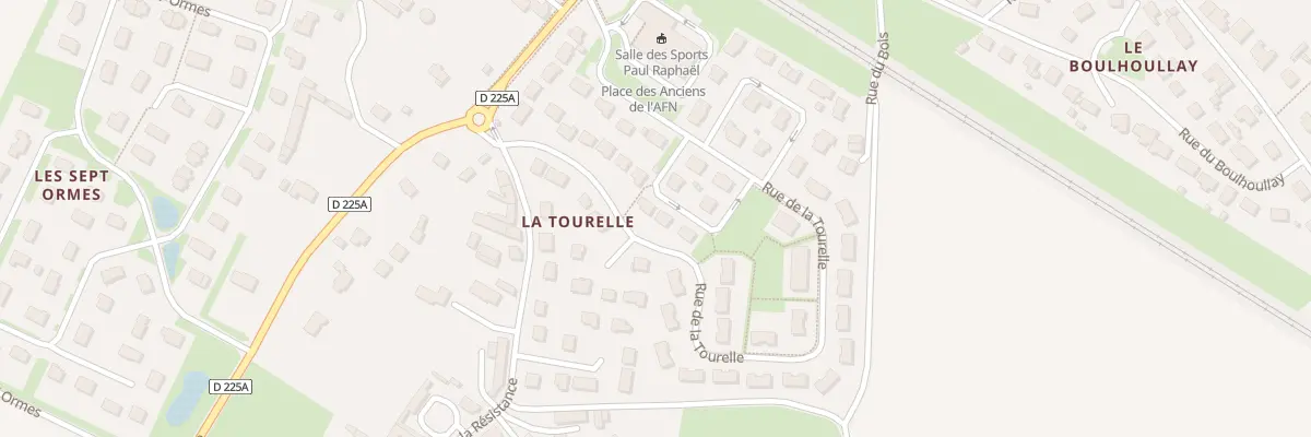 Plan du 24 Rue Désiré Duclos à Frénouville