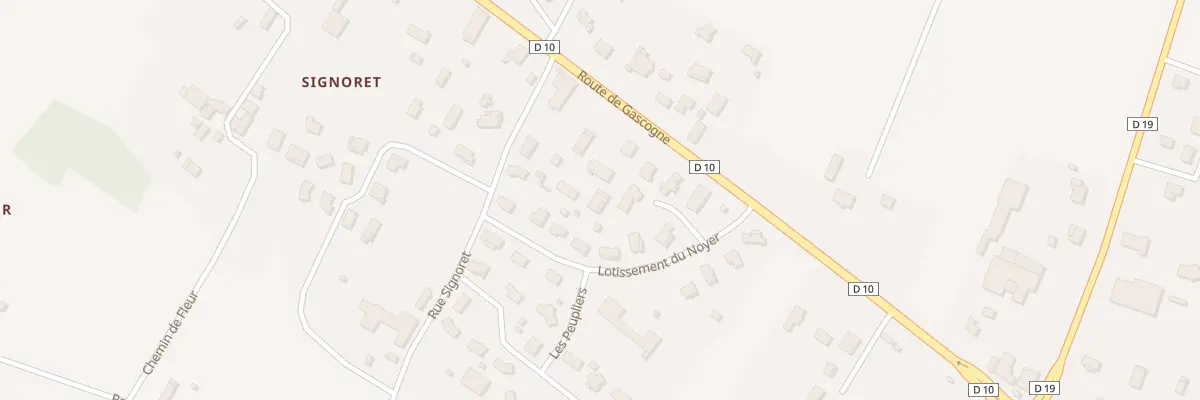 Plan du 5463 Brun à Saint-Maixant