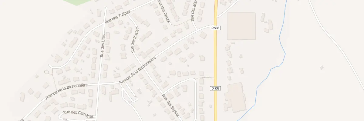 Plan du 5B Av de la Bichonnière à Viennay