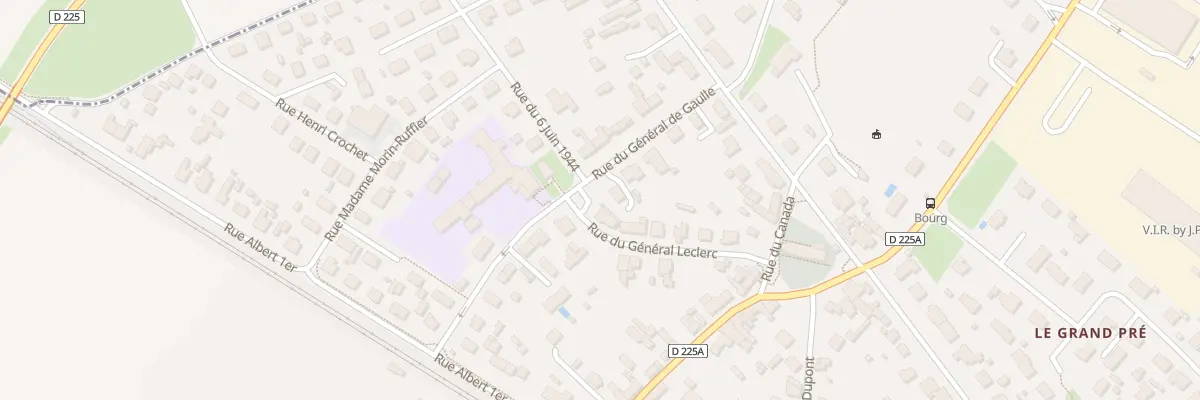 Plan du 12 Rue du Général Leclerc à Frénouville
