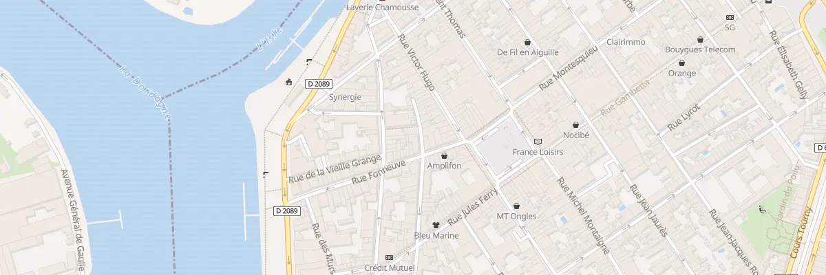 Plan du 51 Rue Fonneuve à Libourne
