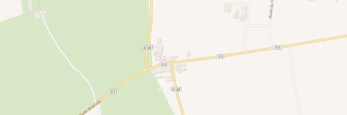 Plan du 1630 Rte de l’Océan à Guimps