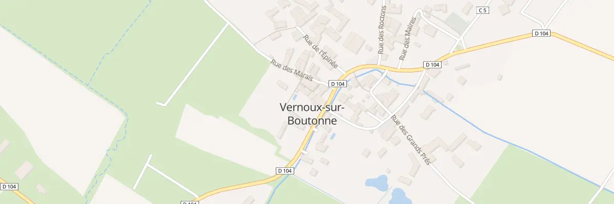 Plan du 1 Rue des Marais à Vernoux-sur-Boutonne