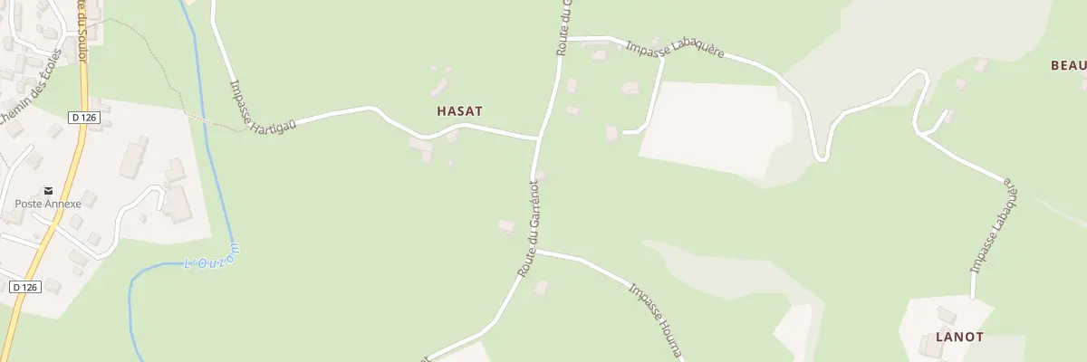 Plan du 37 Rte du Garrénot à Arthez-d’Asson