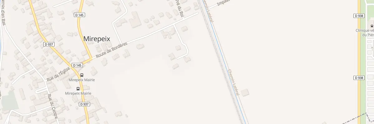 Plan du 4 Imp de l’Ossau à Mirepeix