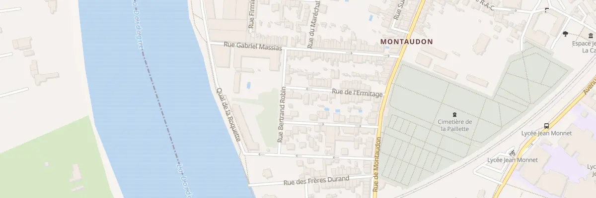 Plan du 4 Rue de l’Ermitage à Libourne
