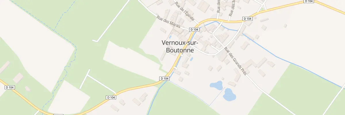 Plan du 16 Rte de la Boutonne à Vernoux-sur-Boutonne