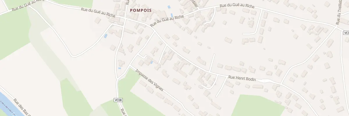 Plan du 10 Rue Henri Bodin à Sainte-Verge