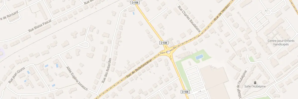 Plan du 4 Rue de Bellefontaine à Parthenay