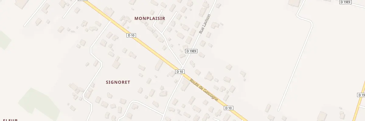Plan du 1 Rue Lavison à Saint-Maixant