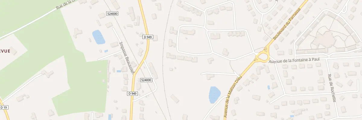 Plan du 16 Rue de la Gâtine à Châtillon-sur-Thouet