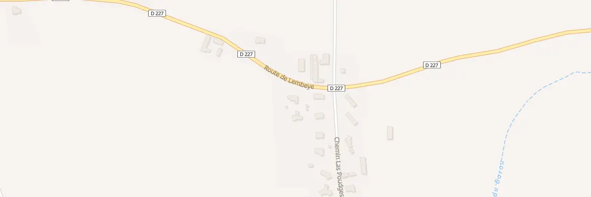 Plan du 1380 Rte de Lembeye à Sévignacq