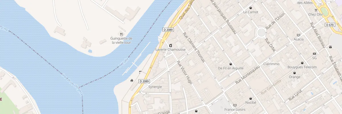 Plan du 14 Rue Victor Hugo à Libourne