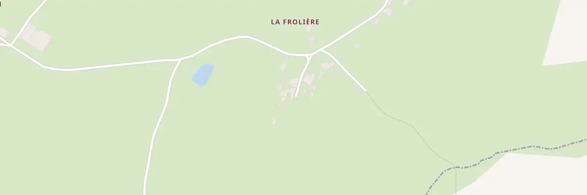 Plan du 5012 La Frolliere à Vouhé