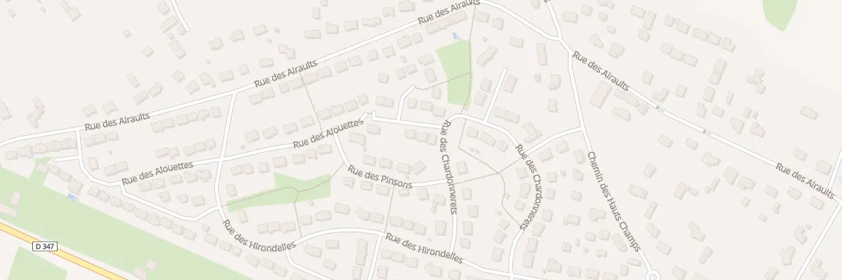 Plan du 10 Rue des Pics-Verts à Beaufort-en-Anjou
