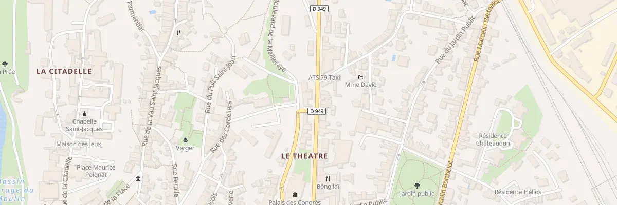 Plan du 41 Av du Président Wilson à Parthenay