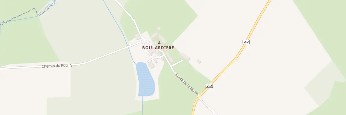 Plan du 5059 La Boulardiere à Lignières-Orgères