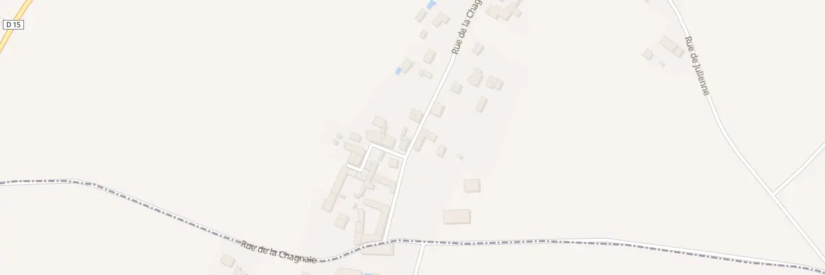 Plan du 436 Rue de la Chagnaie à Nercillac