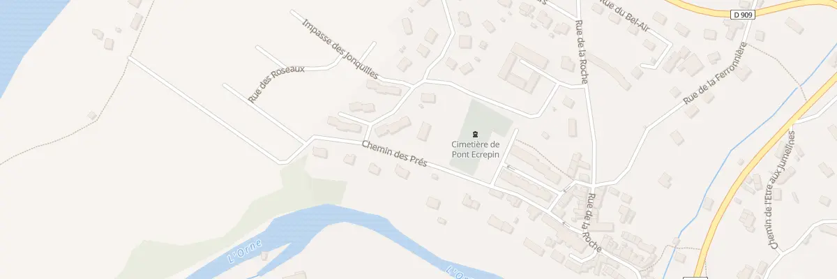 Plan du 4 Che des Prés à Putanges-le-Lac