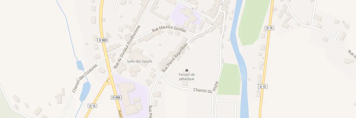 Plan du 7B Rue Pierre Raguideau à Putanges-le-Lac