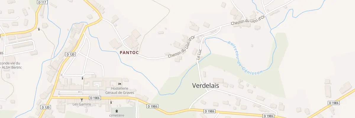 Plan du 4 Le Luc à Verdelais
