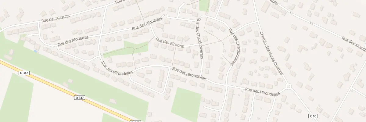 Plan du 12 Rue des Hirondelles à Beaufort-en-Anjou