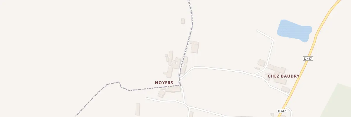Plan du 490 Che de Noyer à Guimps