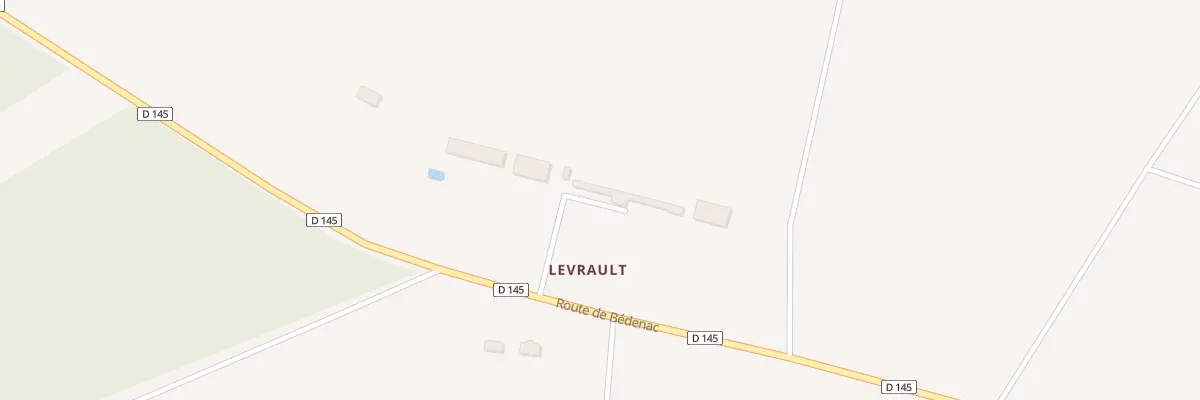 Plan du 5192 Levrault à Cercoux