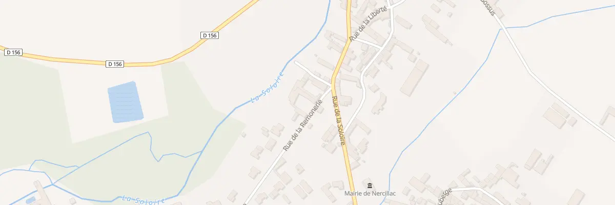Plan du 34 Rue de la Remonerie à Nercillac