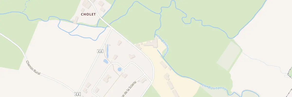 Plan du 5038 Le Poirier à Vernoux-sur-Boutonne
