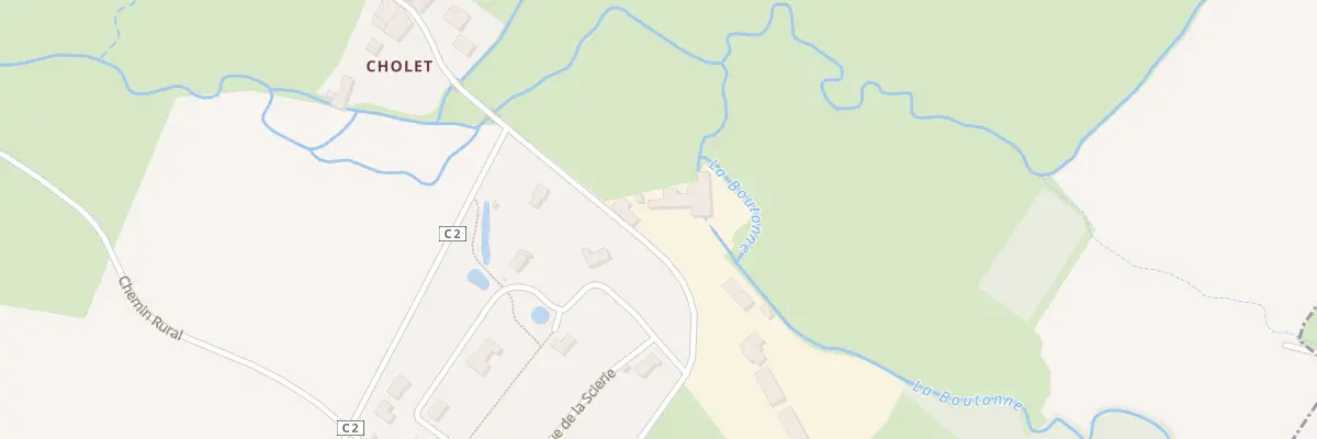 Plan du 5038 Le Poirier à Vernoux-sur-Boutonne