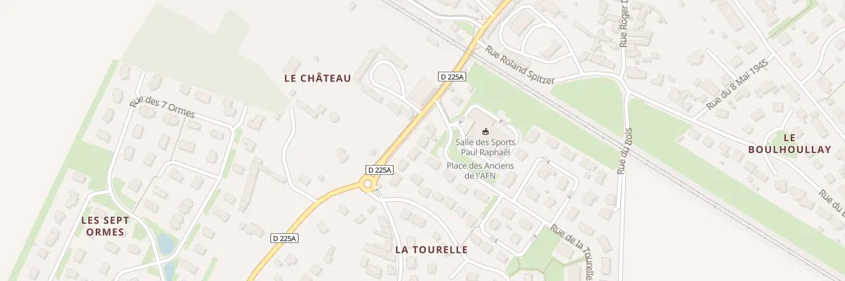 Plan du 23 Rue du Maréchal Foch à Frénouville