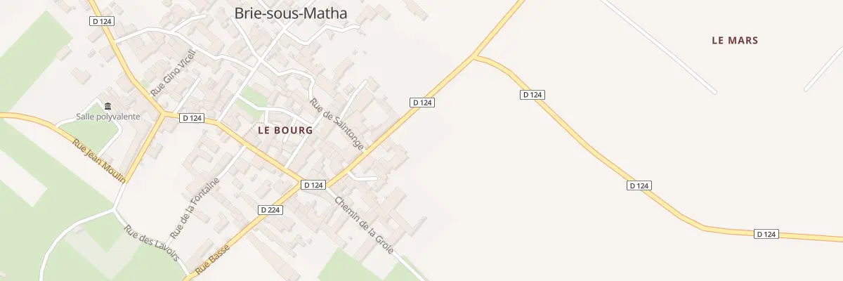 Plan du 8A Rue de la Cote de l’If à Brie-sous-Matha
