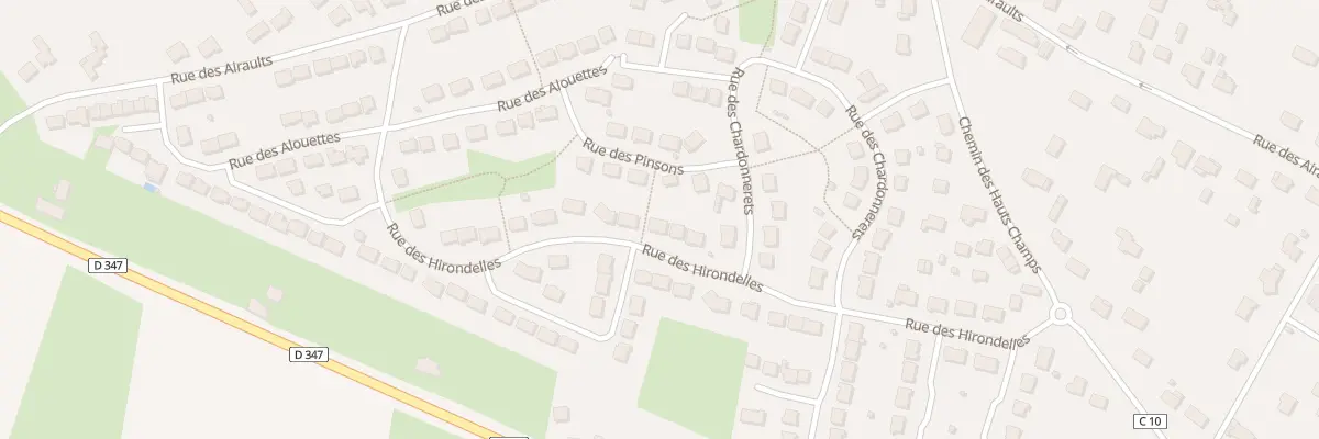 Plan du 14 Rue des Hirondelles à Beaufort-en-Anjou