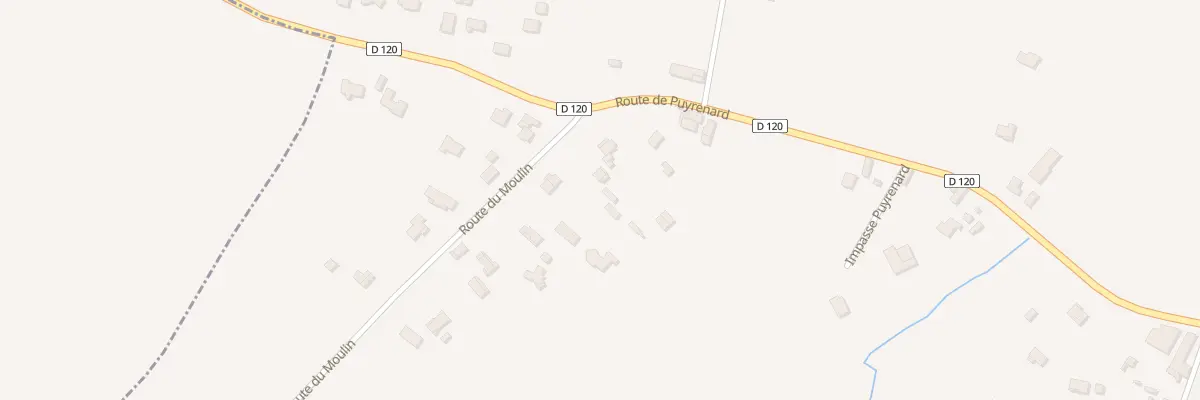 Plan du 71B Les Plantes à Savignac-de-l’Isle