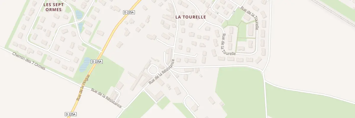 Plan du 11 Rue de la Résistance à Frénouville