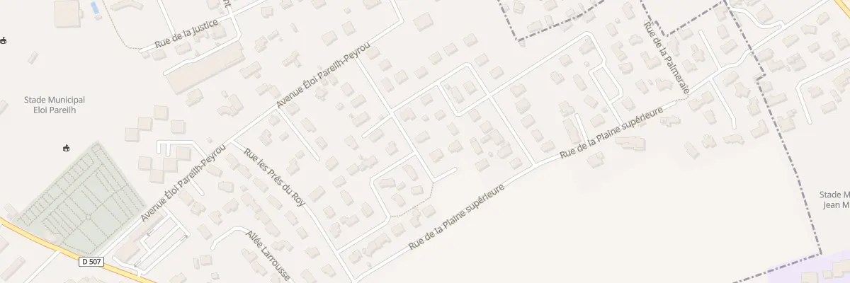 Plan du 1 Rue du Soulor à Nay