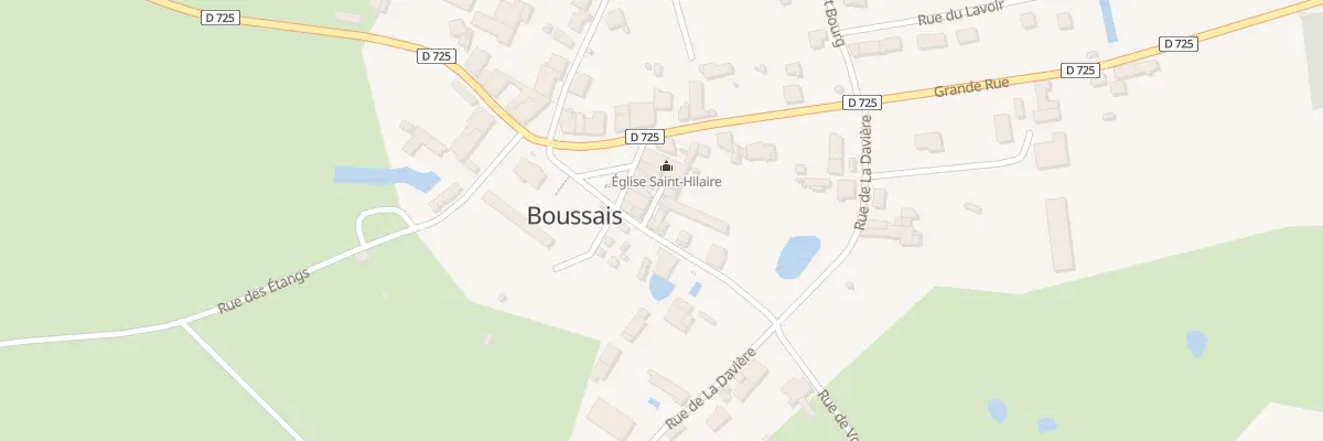 Plan du 5024 Le Bourg à Boussais