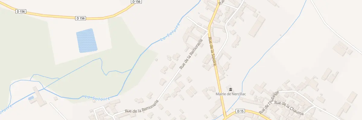 Plan du 100 Rue de la Remonerie à Nercillac
